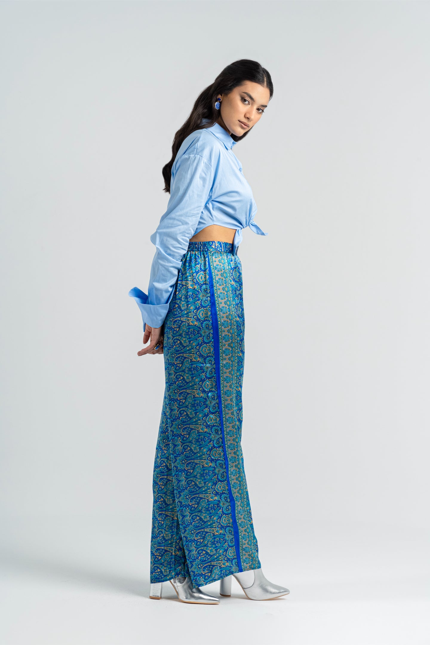 Samarkand - Silky Blue Pants